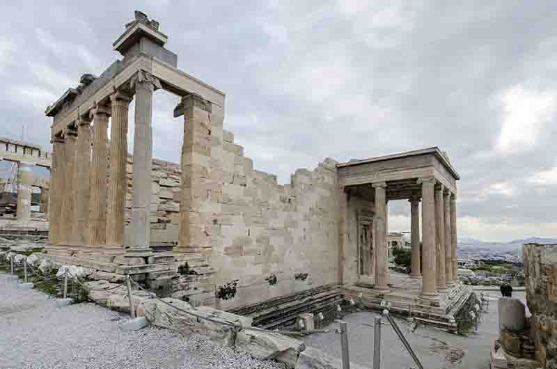 20 - Grecia - Atenas - La Acropolis - templo de Erecteion